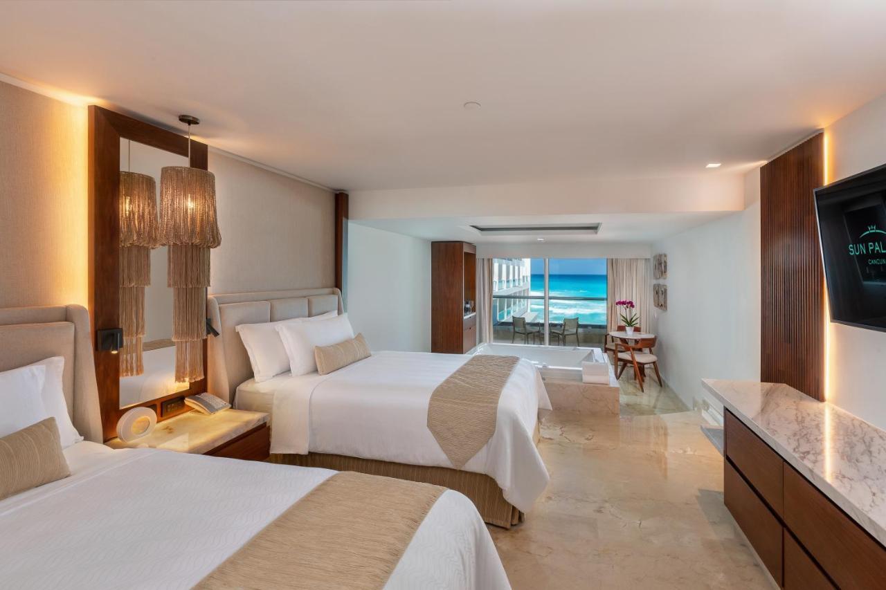 ซัน พาเลซ - ออล อินคลูซีฟ Hotel แคนคูน ภายนอก รูปภาพ