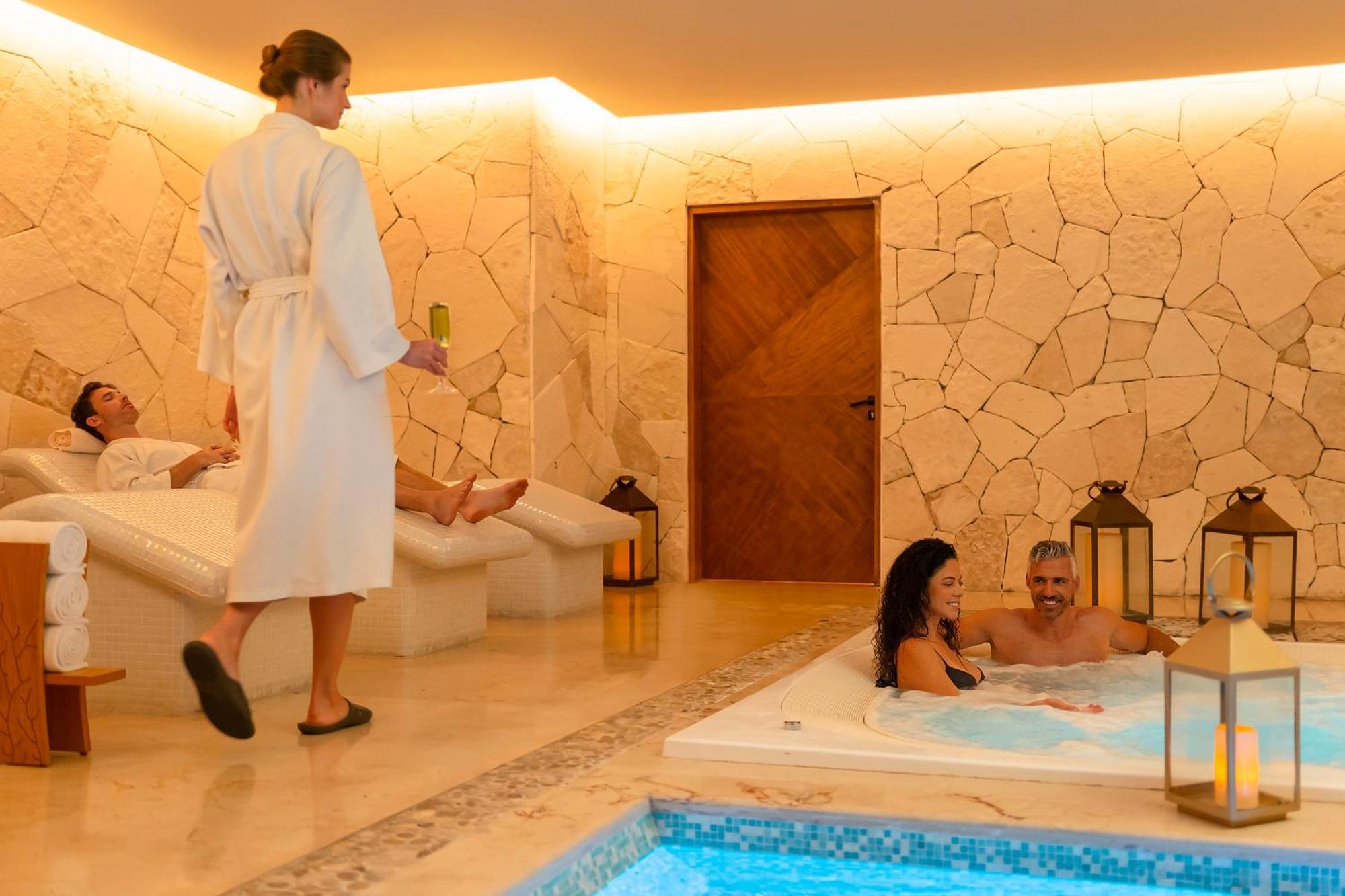 ซัน พาเลซ - ออล อินคลูซีฟ Hotel แคนคูน ภายนอก รูปภาพ